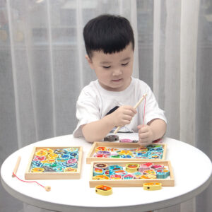 Magnetic Fishing beaded brain-moving